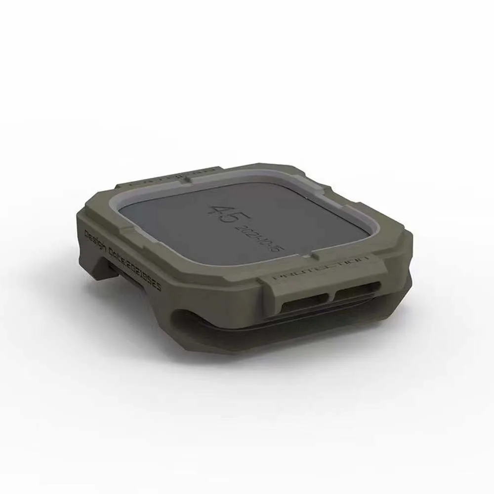 FatBear для Apple Watch 7 S7 iWatch 41 мм 45 мм тактический военный класс прочный ударопрочный армированный защитный корпус кожаный чехол