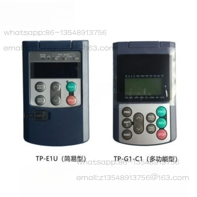 G1S Frequency Converter Operation Panel Simple Type TP-E1U Multi-function Type TP-G1-C1