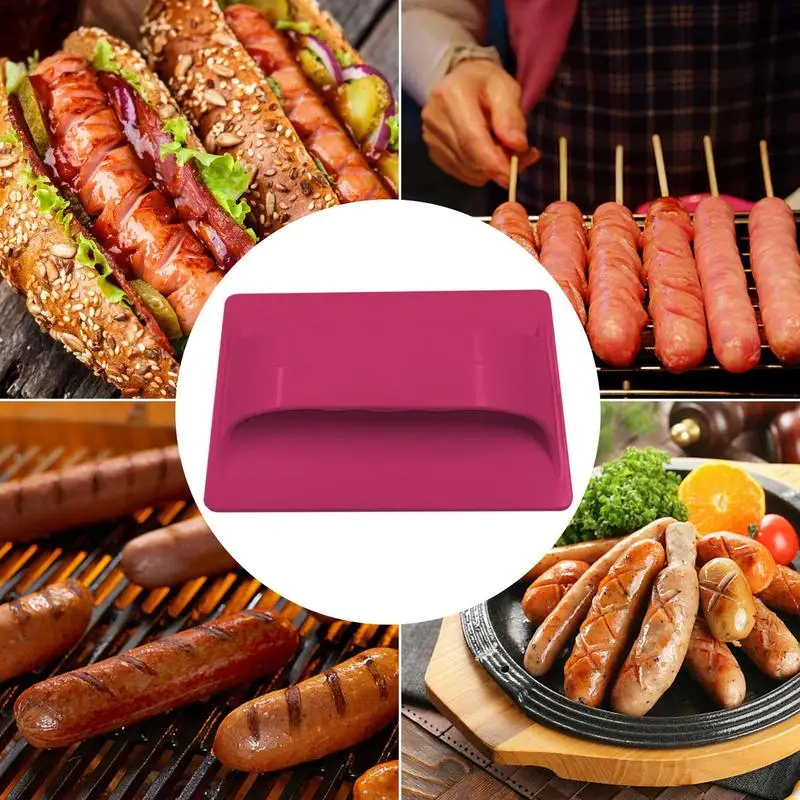 Hot Dog Sausage Cutter Food Grade Hot Dog Dicer Grilling Supplies Multifunctional Sausage Cutter For Home Kitchen Hotel Camping