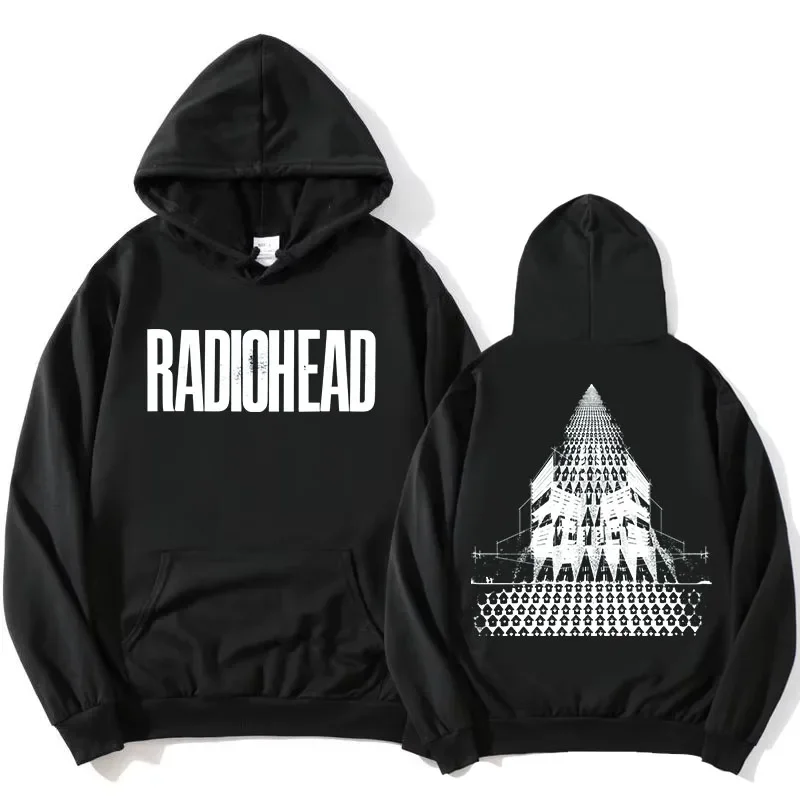 

Unisex Streetwear Radiohead Fashion Rock Band Tshirts Cotton Short Sleeve Casual Men T-shirt Hip Hop Winter Fleece Men Pullovers