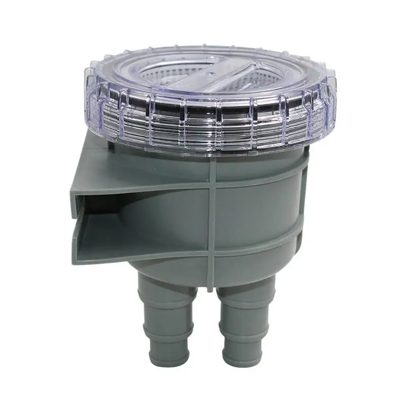 

25mm 32mm 38mm Sea Water Filter Fits For Hose Size 1"1.25"1.5" Strainer Boat Marine Engine Intake Cleaner Cooling Accessories