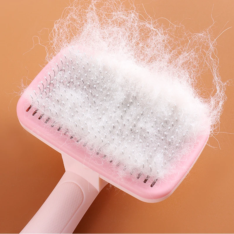 MADDEN-Brosse de toilettage pour animaux de compagnie Self Books, peigne pour chien, épilateur, poils flottants, fournitures pour chat