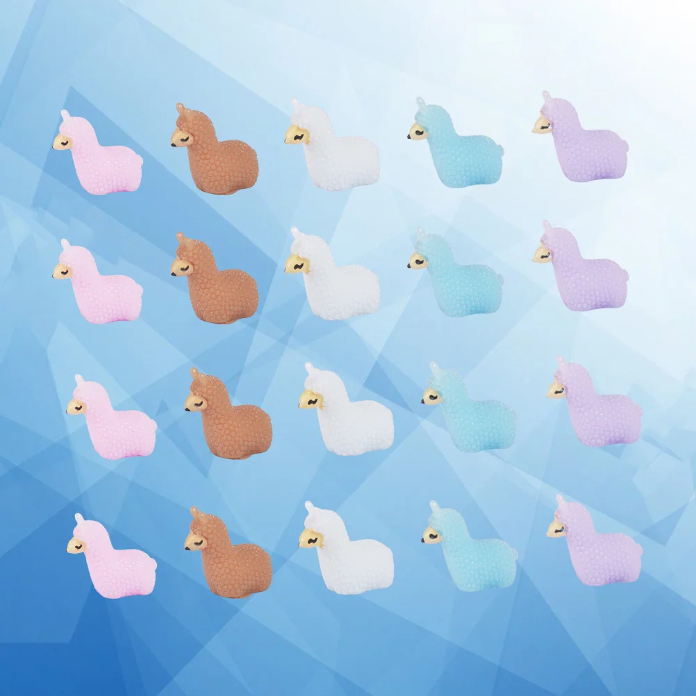 

30Pcs Resin Alpaca Pendant Charms Fine Workmanship for Necklace Bracelet Earrings DIY Jewelry Making Accessories