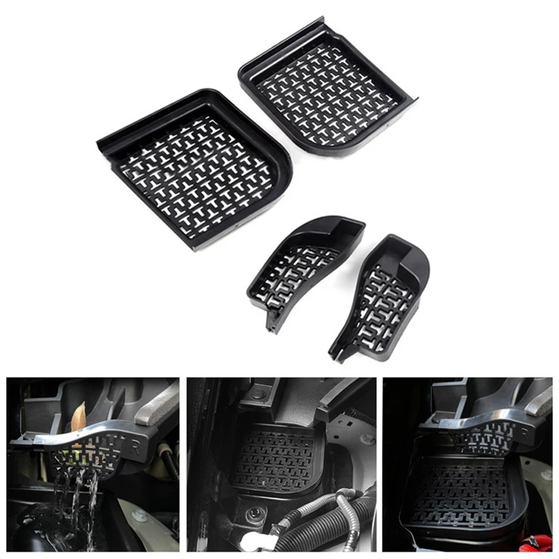 Debris Filter For Tesla Model Y Front Trunk Water Guide Channel Protective Net Cover Leak Filter Groove Anti Clogging Parts