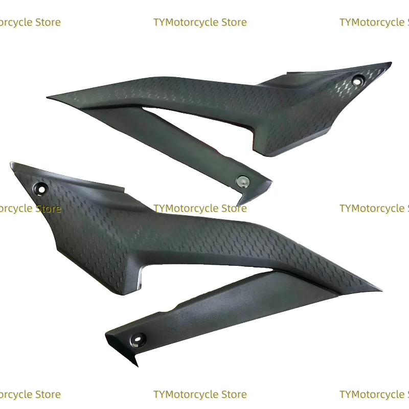 Gas Fuel Tank Protection Plate Fuel Tank Side Cover Plate Side Fairing Fit For YAMAHA YZF-R25 YZF-R3 YZFR25 YZFR3 2019-2024
