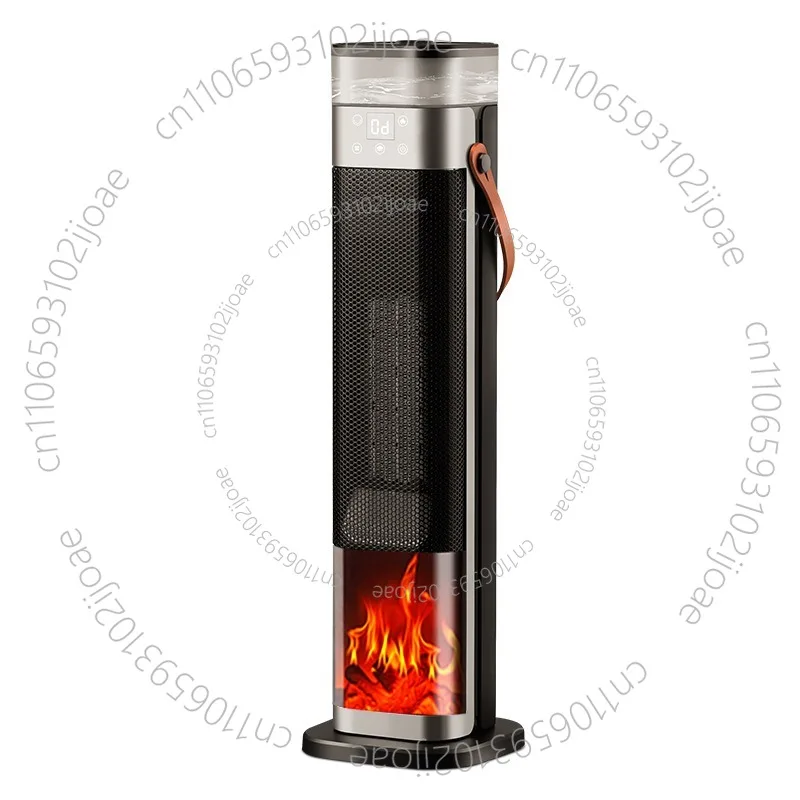 Home Heater Electric Fan Heater Graphene Rapid-Heating Fan Humidifying Flame Wall Fireplace Fireplace Heater