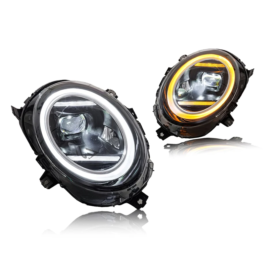 

New LED High Quality Headlight Upgrade Modified Full Head Lamp for Mini F56 2014-2021 Turn Signals Daytime Running Lights