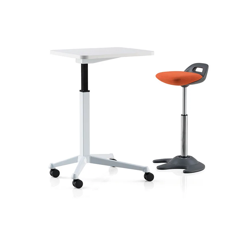 โต๊ะยืนปรับระดับความสูงได้ โต๊ะคอมพิวเตอร์แบบยืน โต๊ะยืนแบบใช้ลม โต๊ะเคลื่อนที่แบบมีล้อเดี่ยว โต๊ะฝึกอบรม