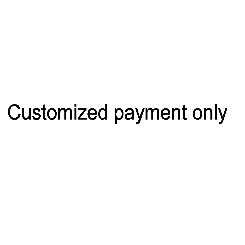 Customized payment only vip
