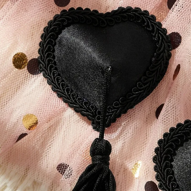 Toucheart Accessori sexy Donna Capezzoli Amore Nappa Toppa per allattamento Tinta unita Toppa per seno a forma di cuore Decorazione per capezzoli Nuovo