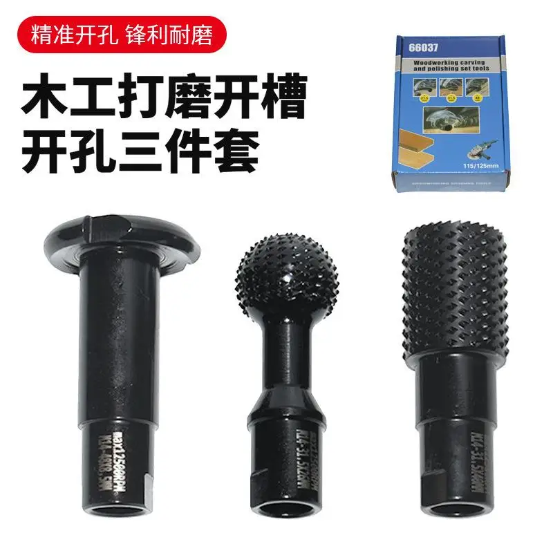 Woodworking Slotter Set, Angle Grinder Reaming Plastic Wood Board Grinding Slotting Tool, Woodworking Slotter