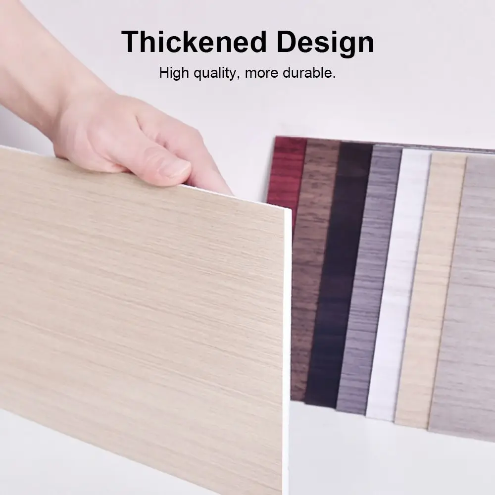 Home Decor Self Adhesive Skirting Line Wood Grain Living Room Waist Line Waterproof Windowsill Floor Tile Sticker