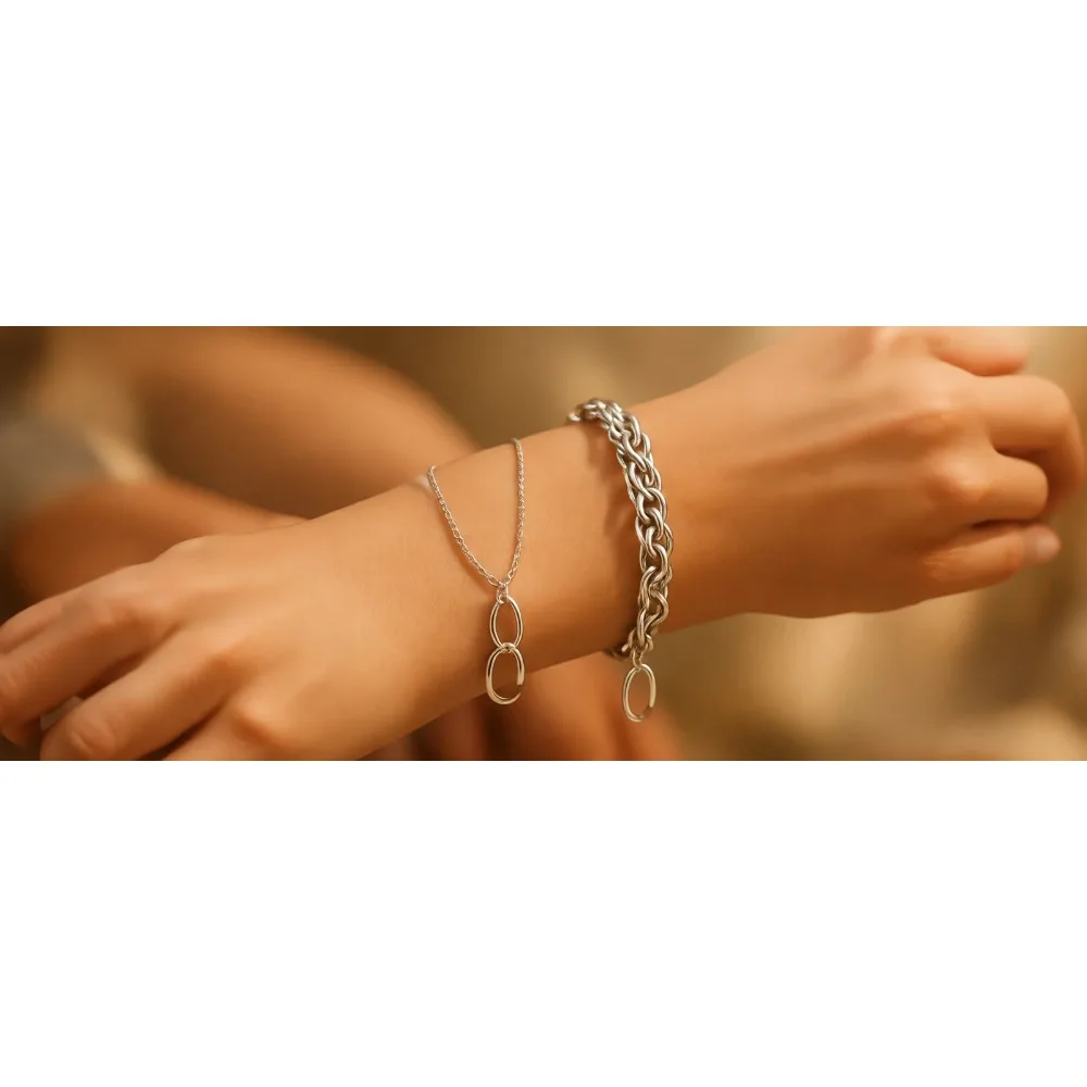 

Браслет византийского плетения 6 мм для женщин, с покрытием из стерлингового серебра, застежка-лобстер, 6,5-9 дюймов, итальянские ювелирные изделия, подарок