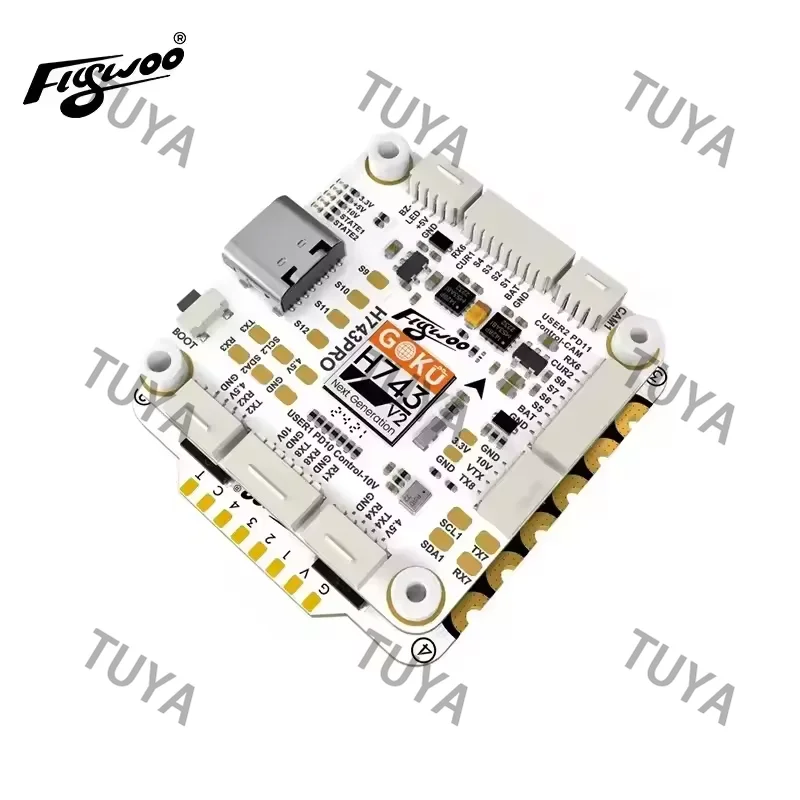 GOKU H743 PRO 55A 32Bit 128K 30*30 Stack H743 PRO Flight Controller with G55M AM32 4in1 ESC Plug&Play O4/O4 Pro RC Parts