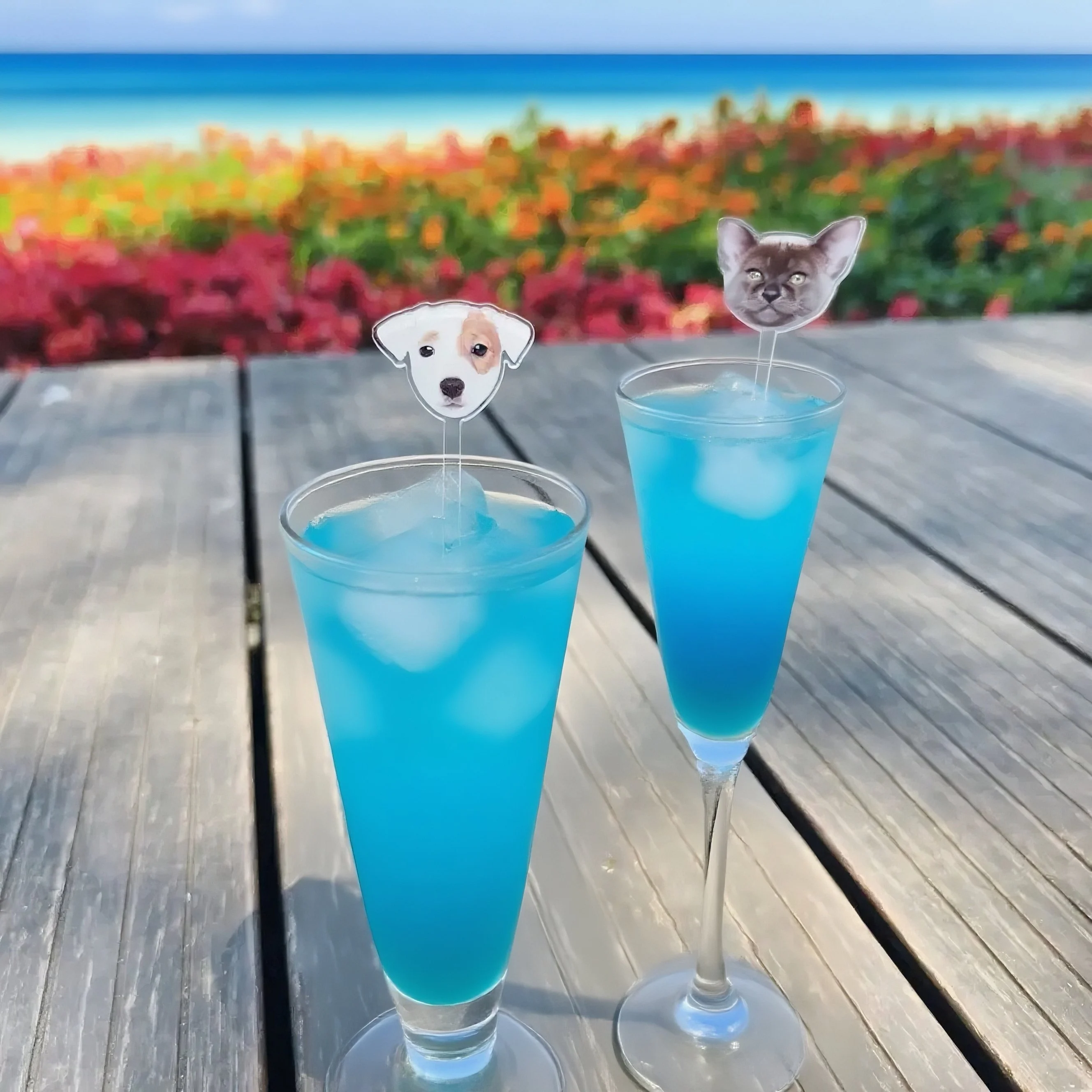 صورة مخصصة محرك المشروبات حفل زفاف لصالح الجدول الديكور شخصية كوكتيل النمام الاكريليك حفلة شرب النمام الطرف لذلك