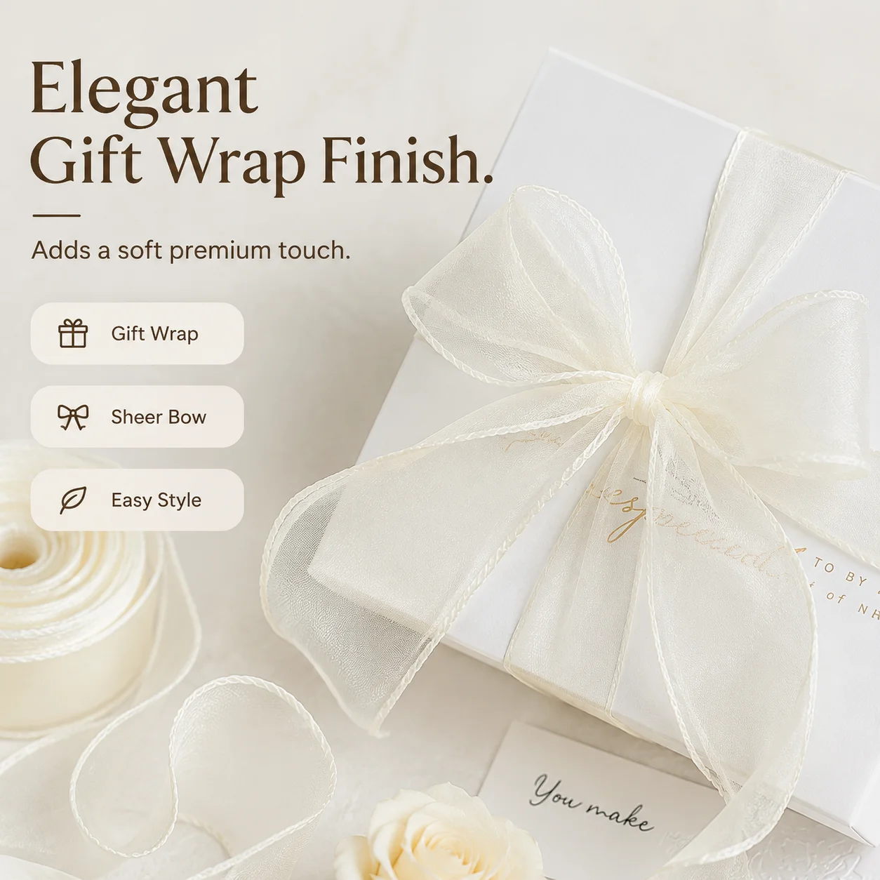 1 rol van 10 yards effen gekle - Ribbon Organza Roll recensie en prijs