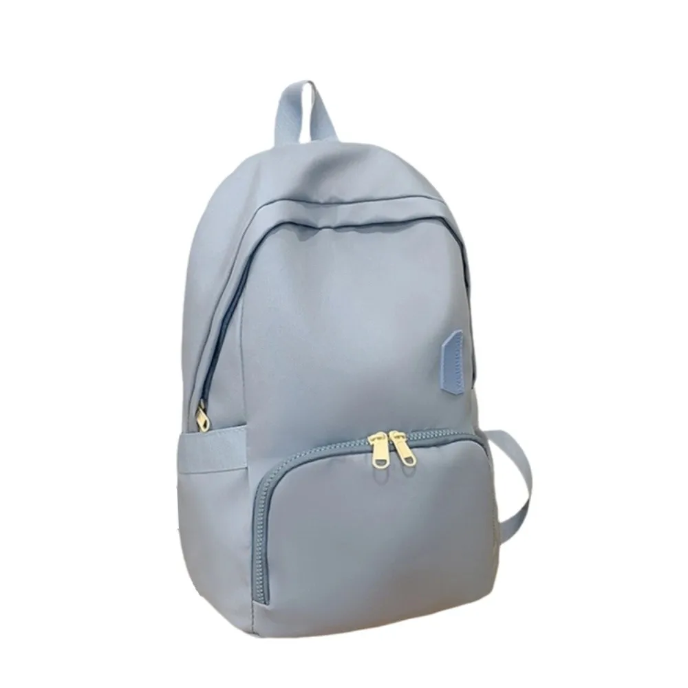 

Waterproof Women Nylon Backpack Large Capacity Leisure Students Schoolbag Preppy Style Lightweight Laptop Book Bag Female