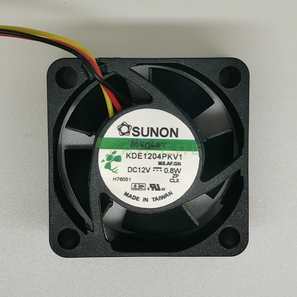 KDE1204PKV1 MS.AF.GN 40x40x20mm 40mm 4cm DC12V 0.8W Server Cooling Fan 3-wire for SUNON