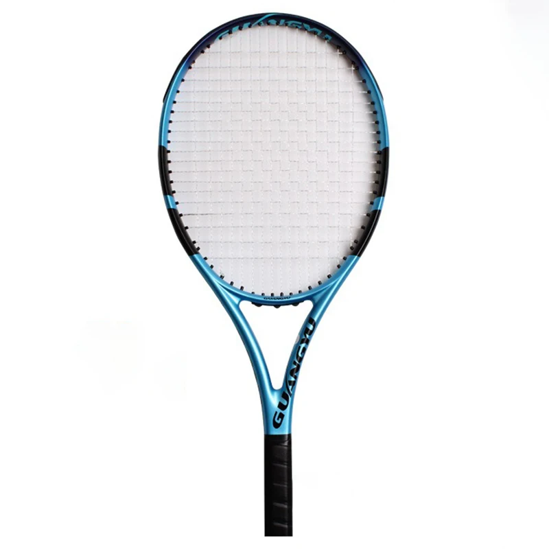 Professional Tennis Rackets Full Carbon Durable Tennis Rackets Adults Ultralight Training Racket Portable Sports Equipments