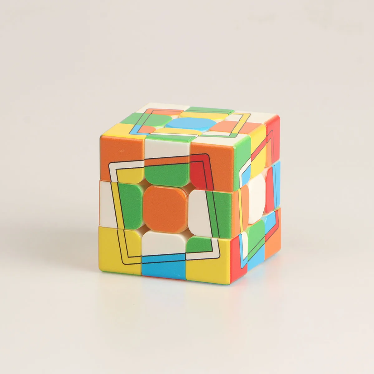 3x3x3 Cube Time Calendar Digital Stress Reduction Puzzle Professional Education Smooth Speed Competition Children\'s Toys Gifts