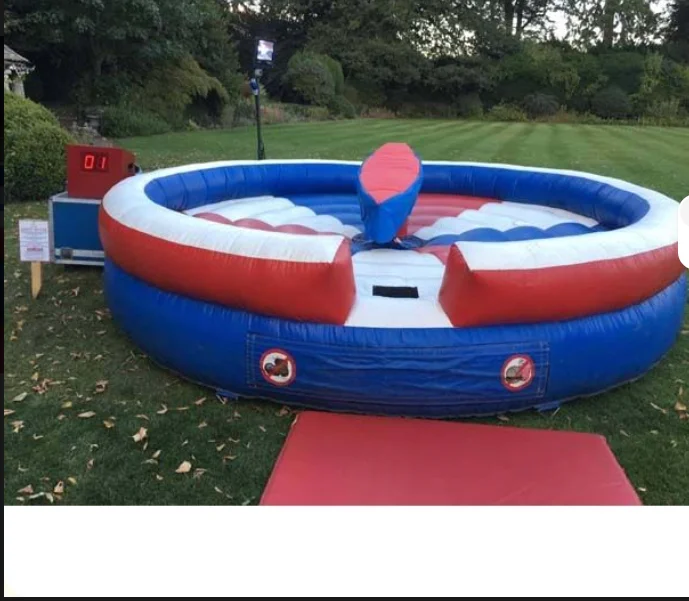Commercial Outdoor Machinery Inflatable Bull Rodeo Games Inflatable Bull Children Adult Riding Machine