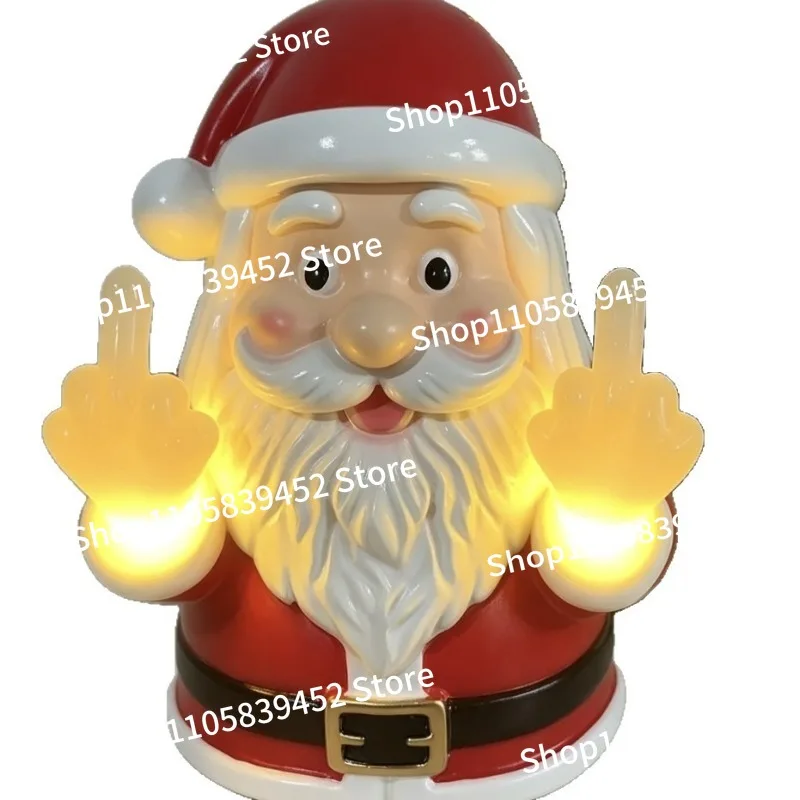 For creative outdoor wall Halloween middle finger ghost European retro balcony garden light aisle ornament