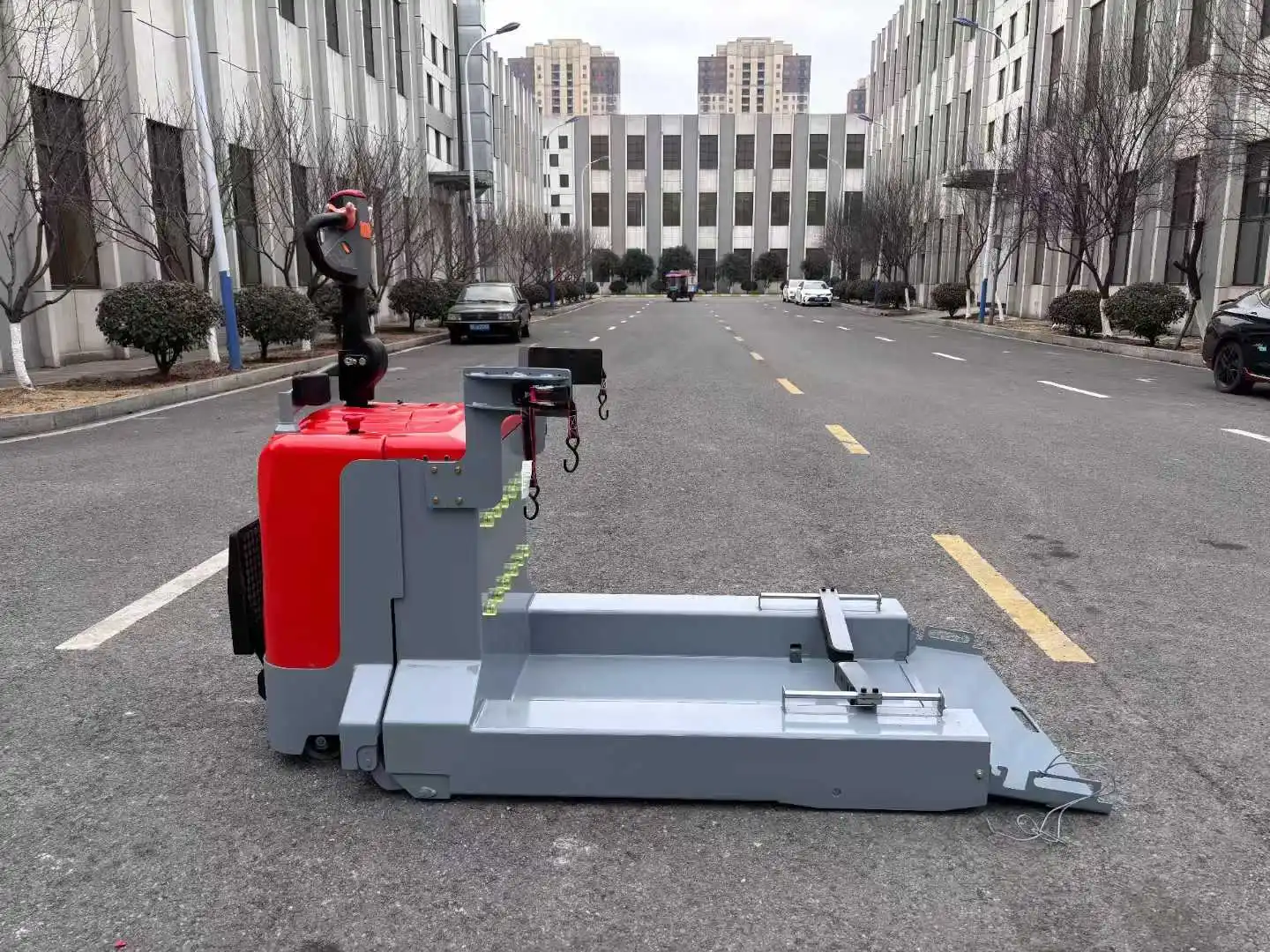 Kép 5: Flatbed Elektromos Raklap Kamion
