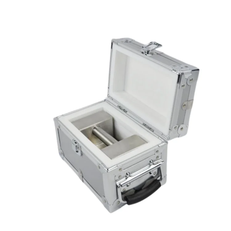 Veidt Weighing M1 25kg Stainless Steel Rectangular Weight Calibration Weights Handle Test Weight for Metrology Laboratory Use