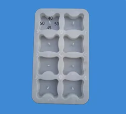 Cement pads reinforcing steel protective layer plastic mould ABS square round protective layer soil mixing moulds