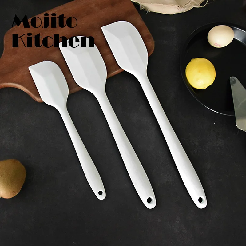 

Kitchen Silicone Cream Butter Cake Spatula Batter Scraper Brush Mixer Brushes Baking Tool ware Tools