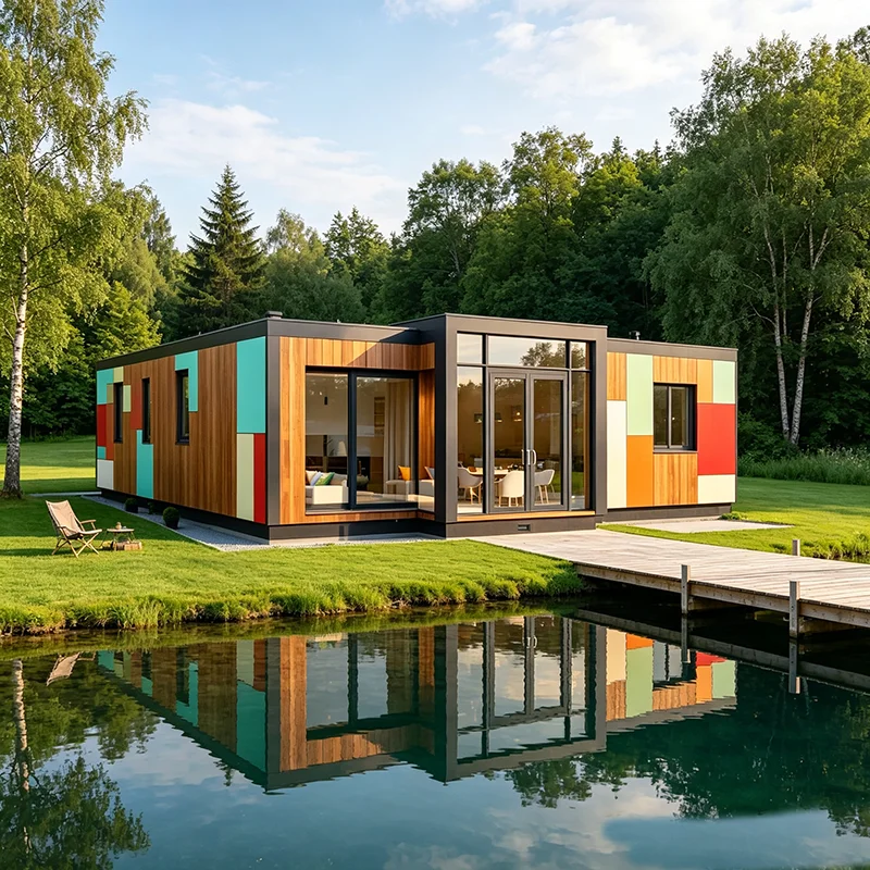 20ft Expandable Modular Foldable Container Cabin Prefab Granny Flat Easy Assembly Family Tiny Home