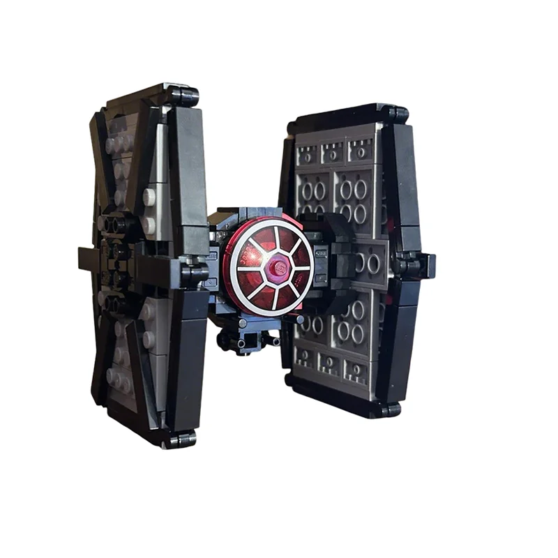 266 Pezzi MOC TIE SF SWOV Modello di Battaglia Stellare, Gioco di Costruzioni, Blocchi da Assemblare, Regalo di Natale, Costruzione Fai-da-Te, Educazione Creativa