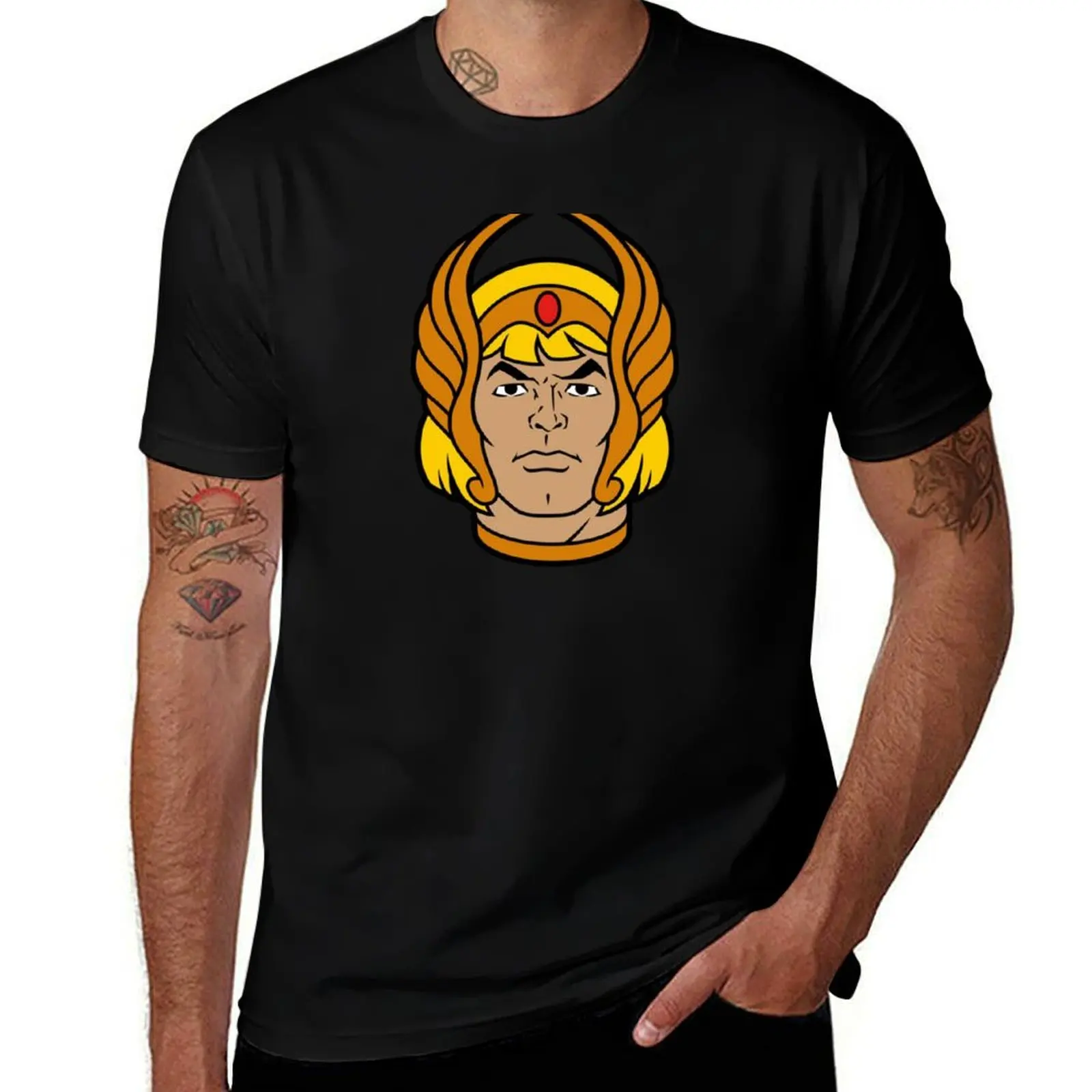 

He-Man T-Shirt oversized t shirt summer tops luxury clothing labubu mens plain t shirts
