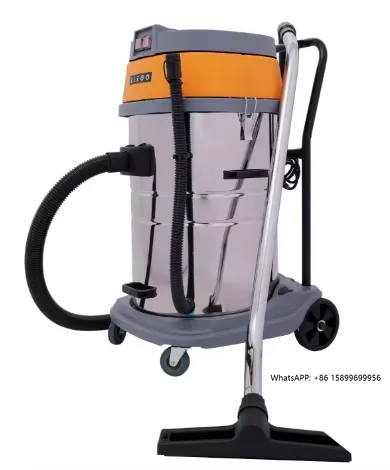 

High Power 3600W Industrial Vacuum Cleaner for Hotels Car Wash with 80-Liter Suction Capacity