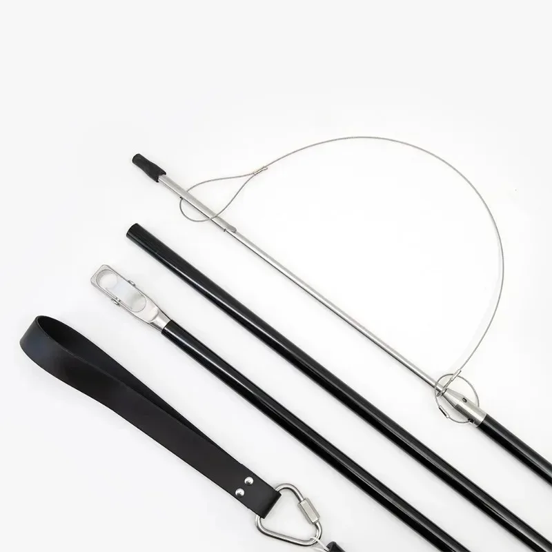 

【Best-selling】2025 Newly Designed Roller Harpoon Rod Spear with Rubber Sling for Diving and Fishing