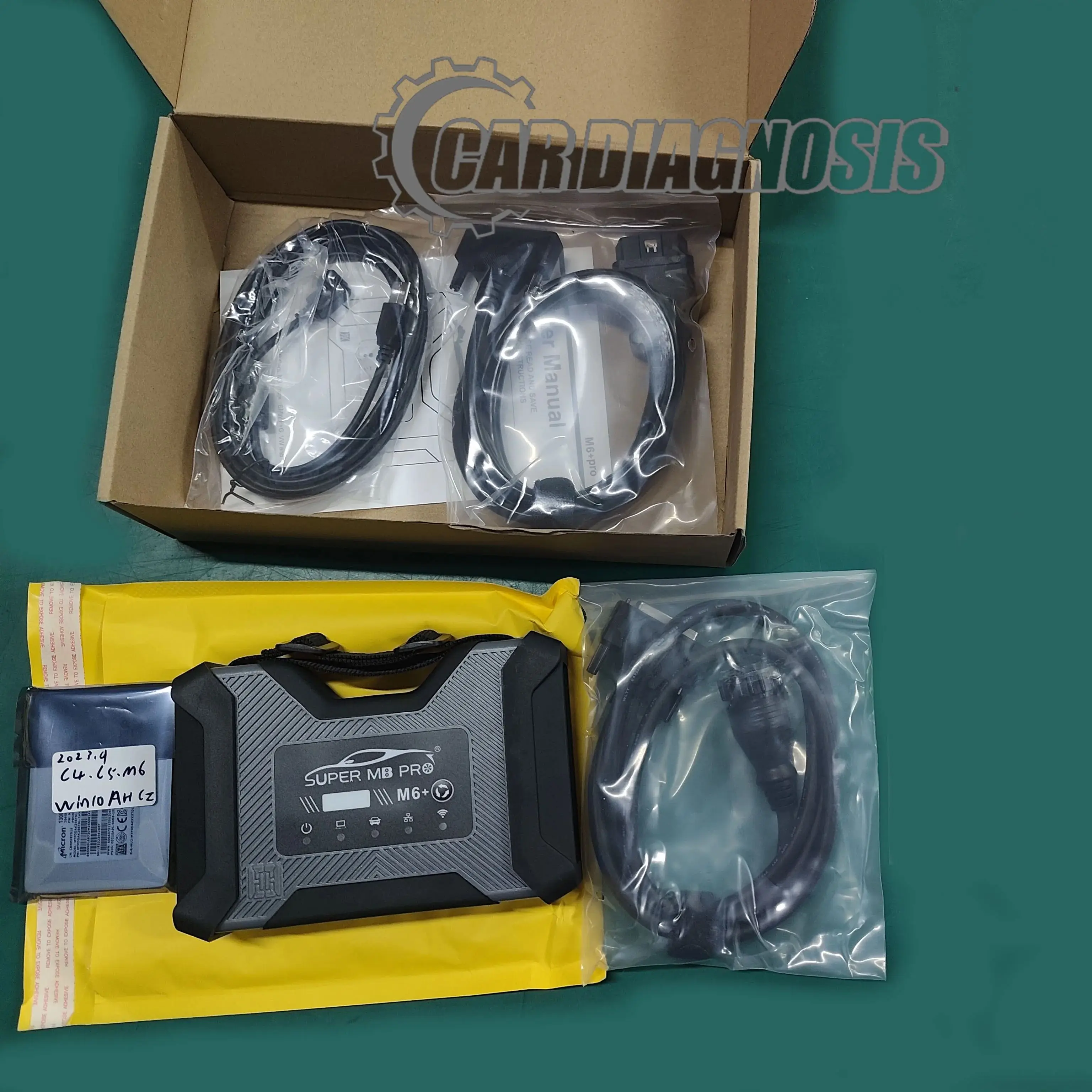 

for SUPER MB PRO M6+ DoIP VCI WiFi Support Software MB Star Doip for Benz Car Truck Star Diagnosis Tool SSD xentry
