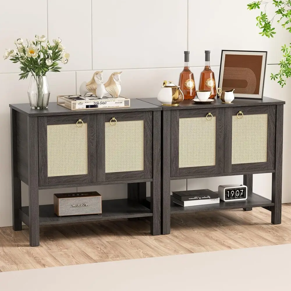 Boho Style Rattan N…