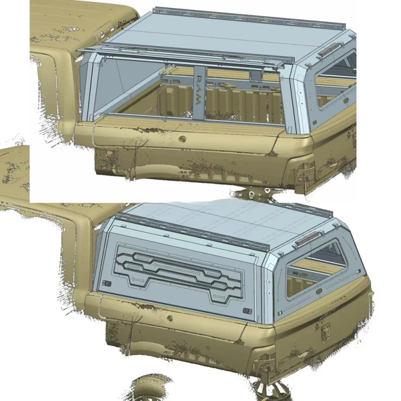 High Quality Offroad Hardtop Canopy Ram 1500 Limited 2022 5.7FT
