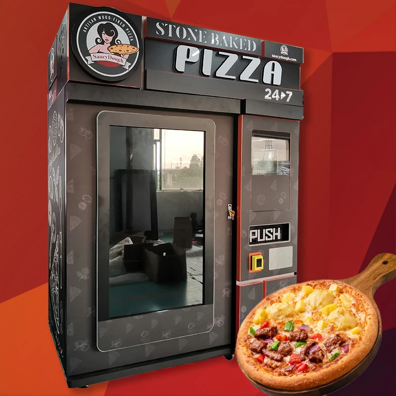 YG Pizza Vending Machine Bulk Fresh Fast Food Vending Pizza Making Machine Automat Purchase Custom Vending Machine Pizza Sale