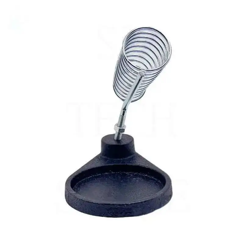 Andeli Soldering Iron Stand Heavy Duty Cast Iron Base Holder with Cleaning Sponge for 936 937 Soldering Station Iron Tip Rework