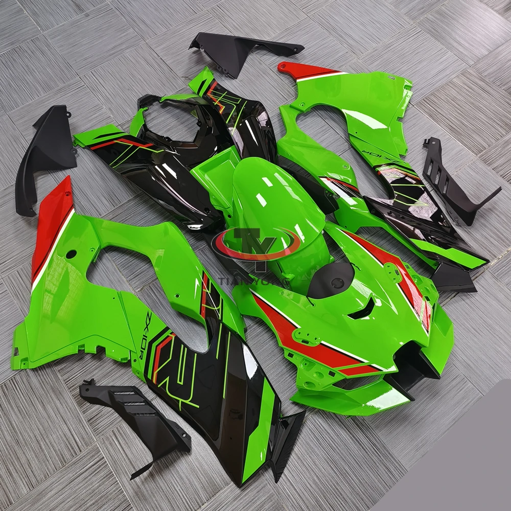 Full Fairing Kit For Kawasaki ZX10R ZX 10R 2021-2020-2023-2024 Bodywork Bright New Green Red Black Prints Cowling Motorcycle