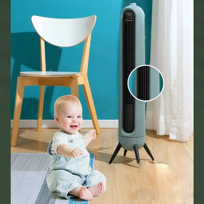 Household Remote Control Timing Tower/Floor Fan 2Color 3Gear Shake Head Natural-wind Fan Mechanical Style Cold Tool