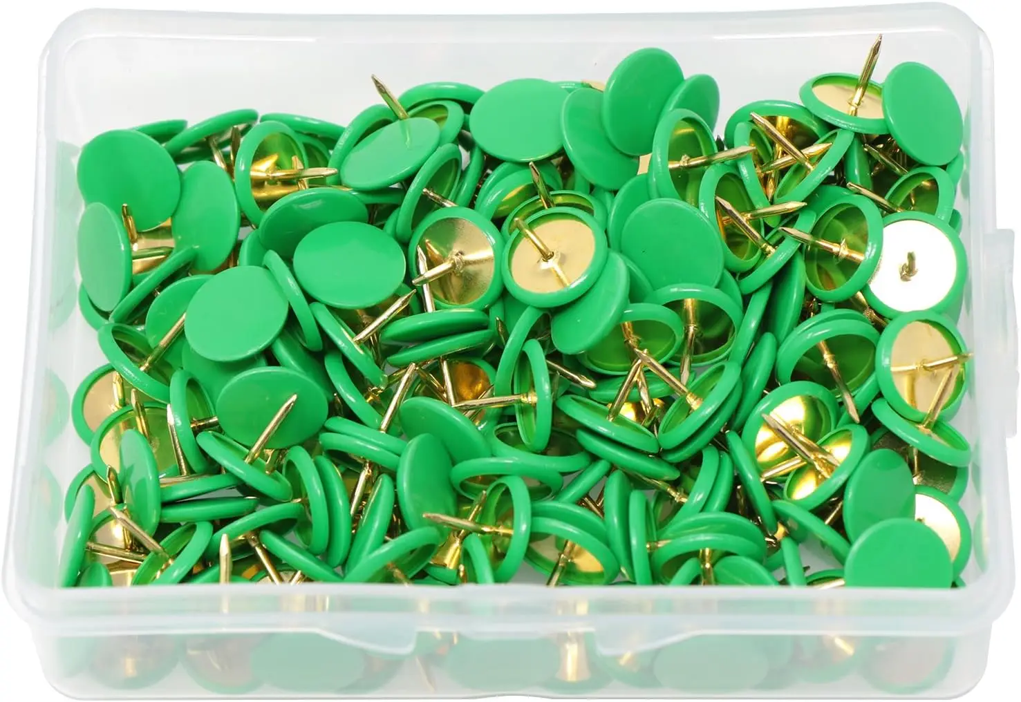 Multicolor Round Head Plastic Push Pins Thumbtacks