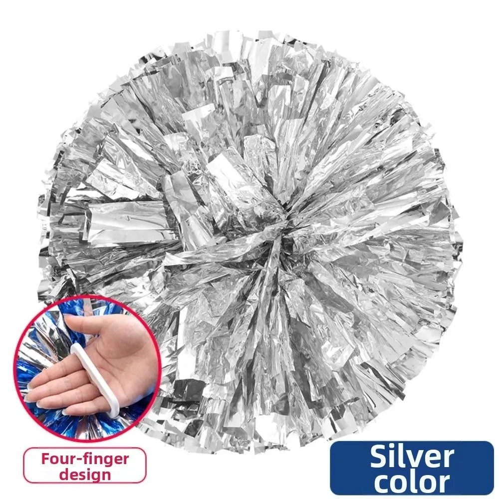 30 سنتيمتر لعبة بوم بومس PET متعدد الألوان الهتاف الكرة أربعة البنصر تأتي على الدعائم رخيصة العملي التشجيع #1