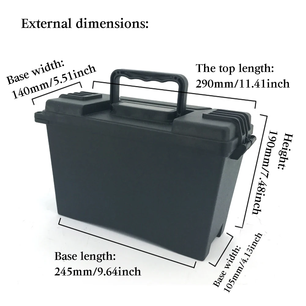 Hard Plastic Too Box Plastic Hard case Hardware Toolbo Tool box Storage Box Portable Toolbox pelican case