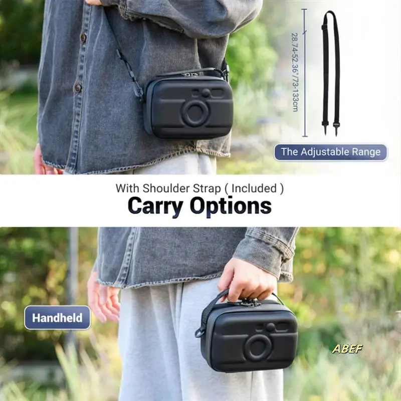 حقيبة سفر متينة للكاميرا لـ Fuji Instax Mini EVO، Sony A6700، نماذج Canon أكثر مثالية للمصورين