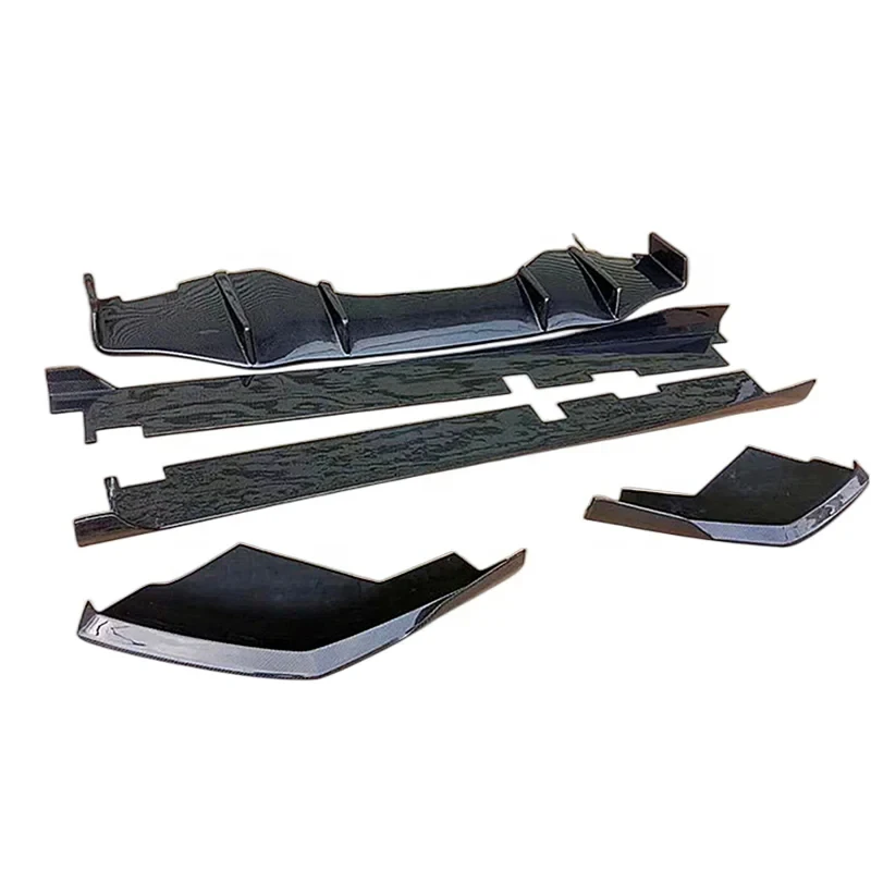 High Quality Carbon Fiber Body Kit Front Bumper Lip Side Skirt Rear Diffuser Rear Spoiler Huracan LP580 LP610 Exterior Modif