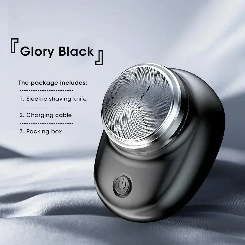 2026 Men's High Speed 9000RPM Electric Razor IPX7 Waterproof Fast Charge Wet&Dry Shaving Machine for Back Body Face