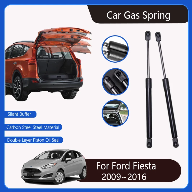 

Car Trunk Hydraulic Rod For Ford Fiesta MK6 2009~2016 Hatchback Rear Trunk Tailgate Gas Strut Shock Strut Lifts Auto Accessories