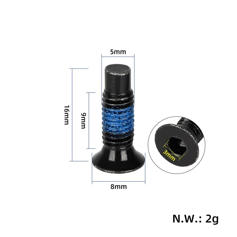 Frontale Kop Schroef M365/9 Scooter Schroef Met Rubber Anti-Breuk Scooter Vervanging